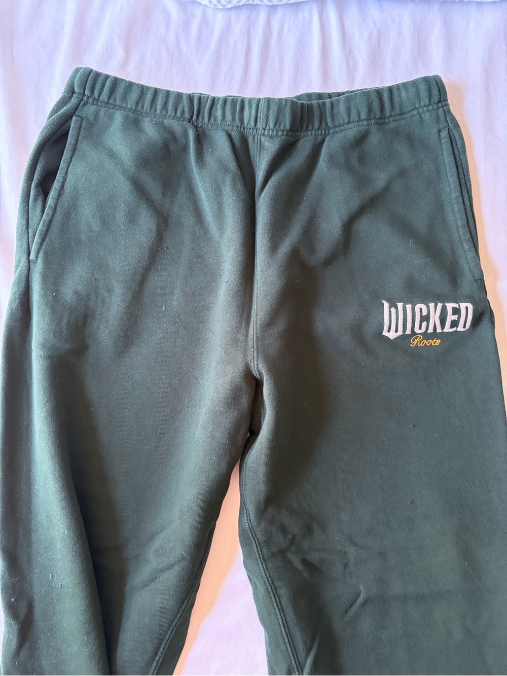 Wicked Roots Green Sweatpants - Picture 2 of 8